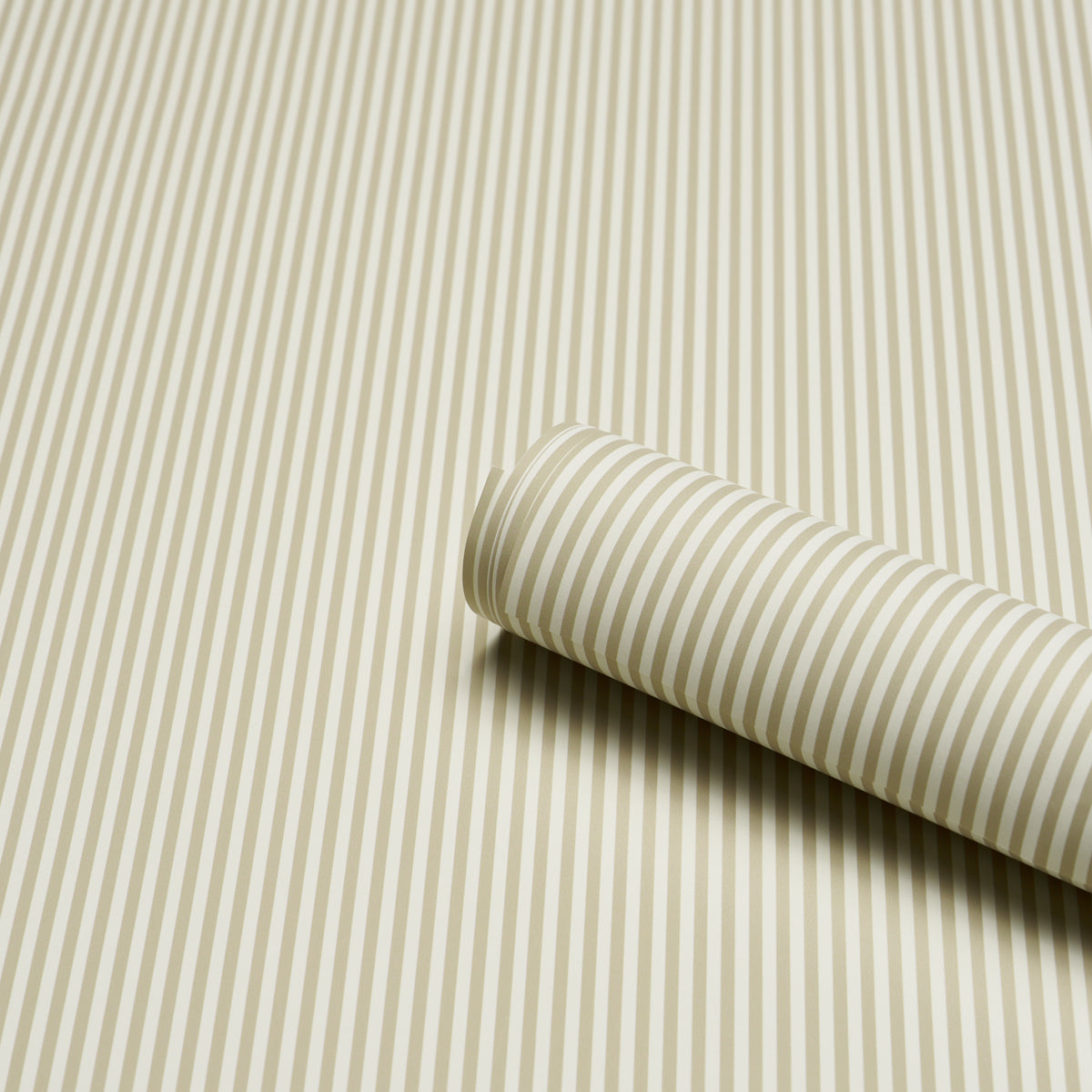 Purchase 5017197 | Emma Stripe Narrow, Neutral - Schumacher Wallpaper