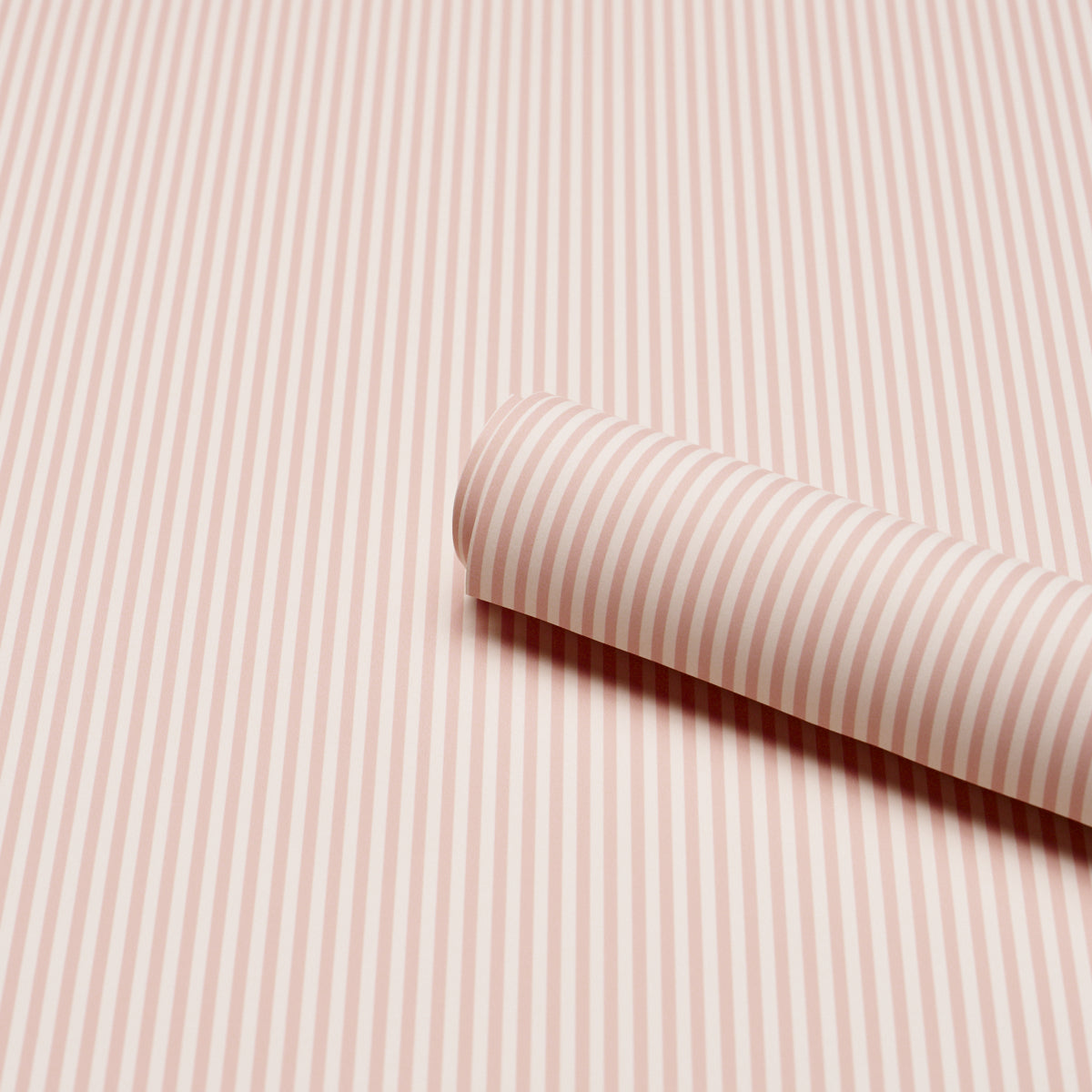 Purchase 5017199 | Emma Stripe Narrow, Blush - Schumacher Wallpaper