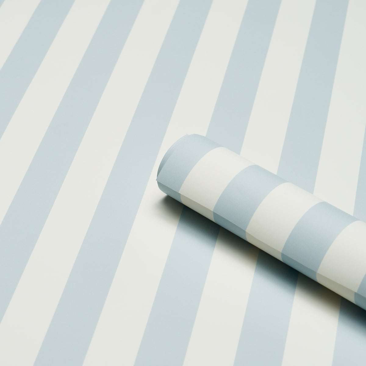 Purchase 5017210 | Emma Stripe, Sky - Schumacher Wallpaper