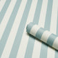 Purchase 5017211 | Emma Stripe, Chambray - Schumacher Wallpaper