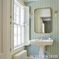 Purchase 5017212 | Emma Stripe, Seaglass - Schumacher Wallpaper