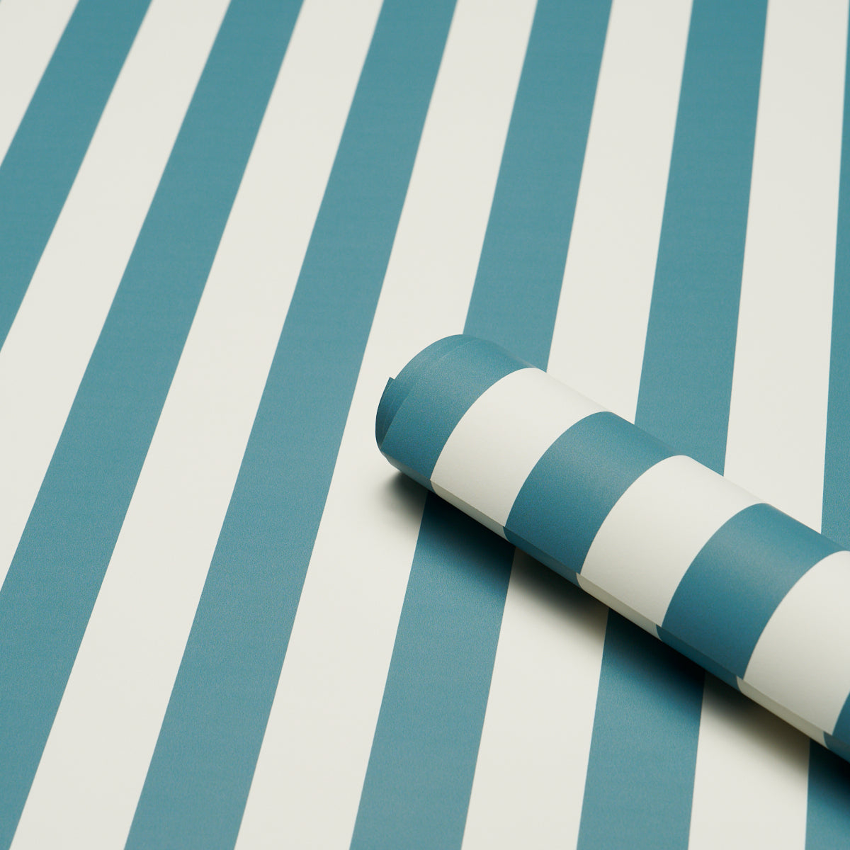 Purchase 5017214 | Emma Stripe, Azure - Schumacher Wallpaper