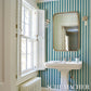 Purchase 5017214 | Emma Stripe, Azure - Schumacher Wallpaper