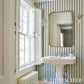 Purchase 5017224 | Emma Stripe, Gray - Schumacher Wallpaper