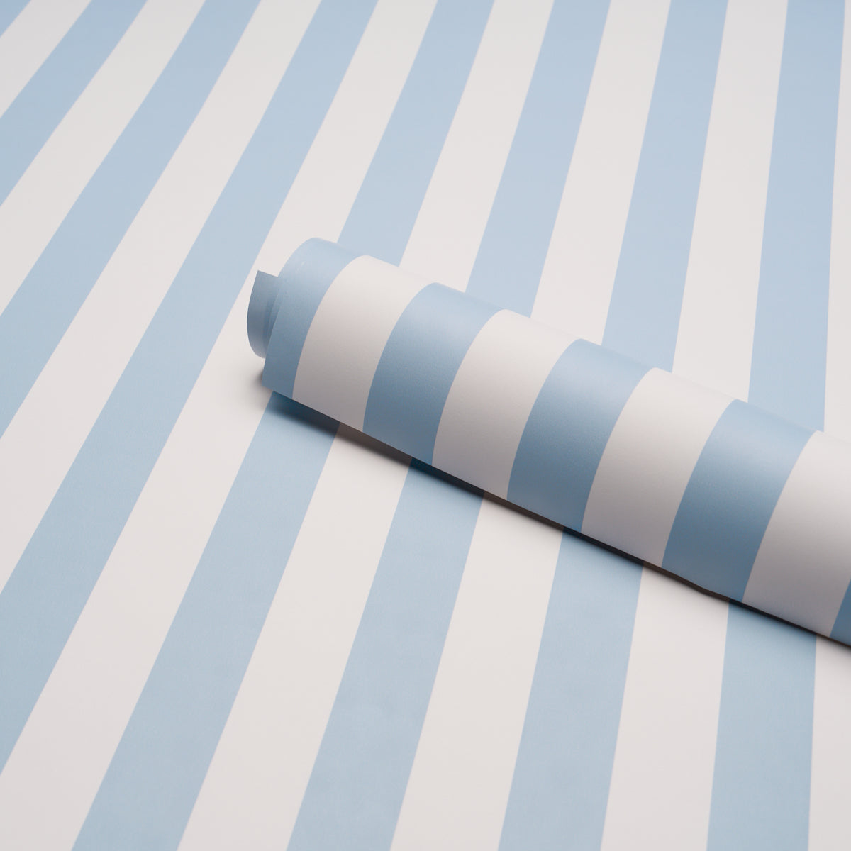 Purchase 5017225 | Emma Stripe, Ice - Schumacher Wallpaper