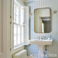 Purchase 5017225 | Emma Stripe, Ice - Schumacher Wallpaper