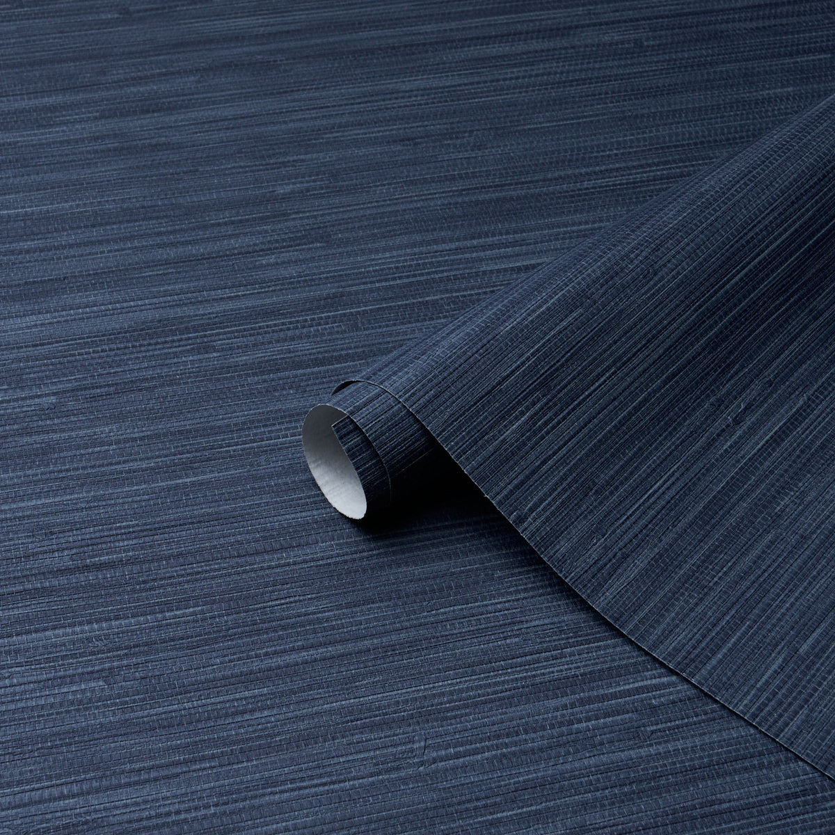 Purchase 5017277 | Horizon Grasscloth Vinyl, Indigo - Schumacher Wallpaper