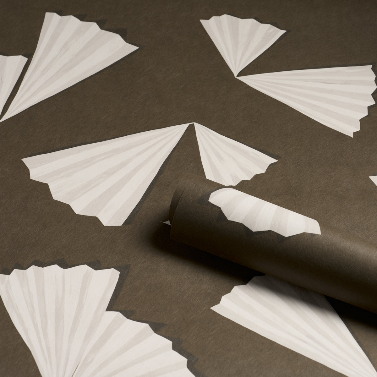 Purchase 5017350 | Antoinette, Espresso - Schumacher Wallpaper