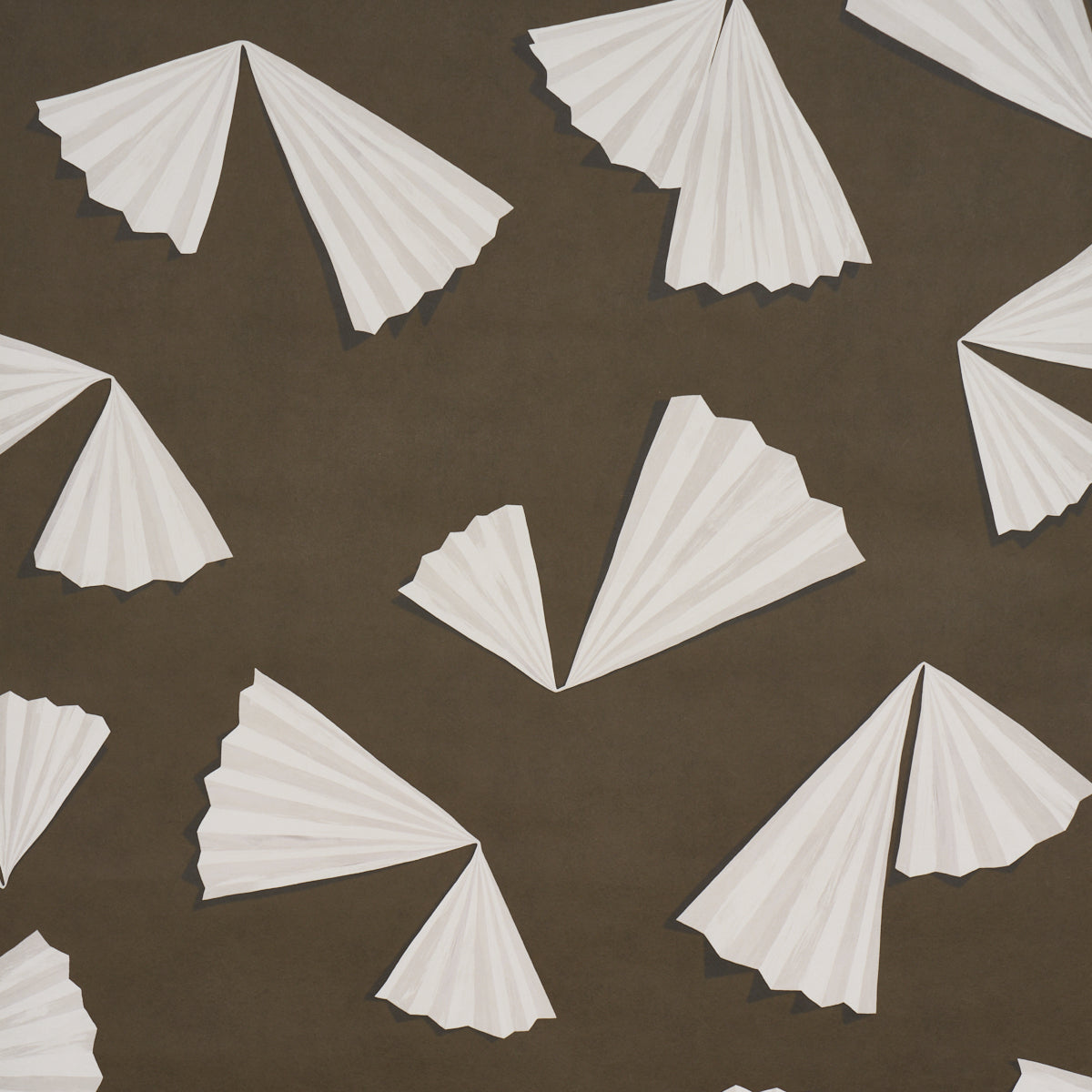 Purchase 5017350 | Antoinette, Espresso - Schumacher Wallpaper