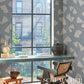 Purchase 5017351 | Antoinette, Mist - Schumacher Wallpaper