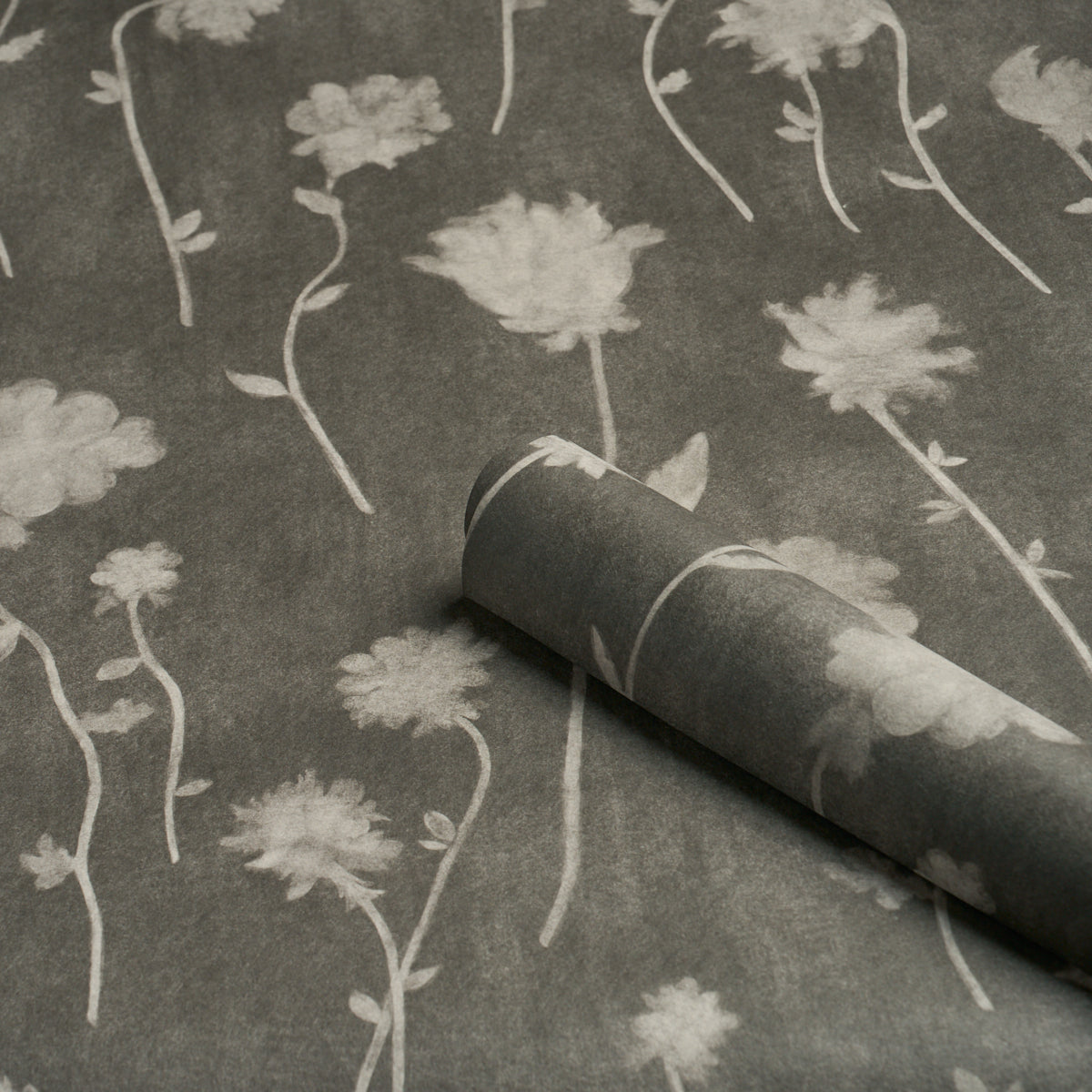 Purchase 5017360 | Before Midnight, Charcoal - Schumacher Wallpaper