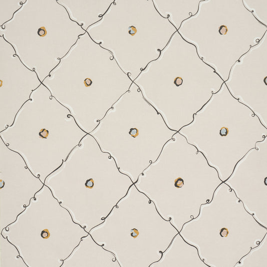 Purchase 5017371 | Colette, Light Beige - Schumacher Wallpaper