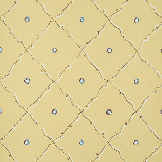 Purchase 5017373 | Colette, Light Yellow - Schumacher Wallpaper