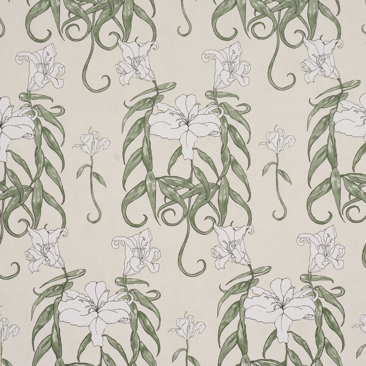 Purchase 5017381 | Lady Lilith, Off White - Schumacher Wallpaper