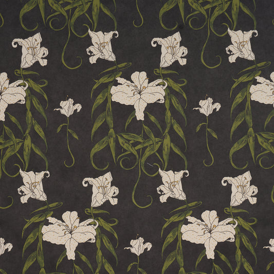 Purchase 5017382 | Lady Lilith, Carbon - Schumacher Wallpaper