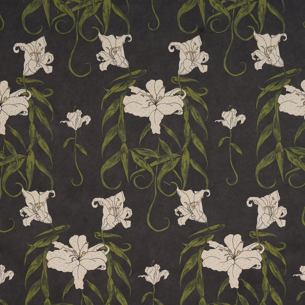 Purchase 5017382 | Lady Lilith, Carbon - Schumacher Wallpaper