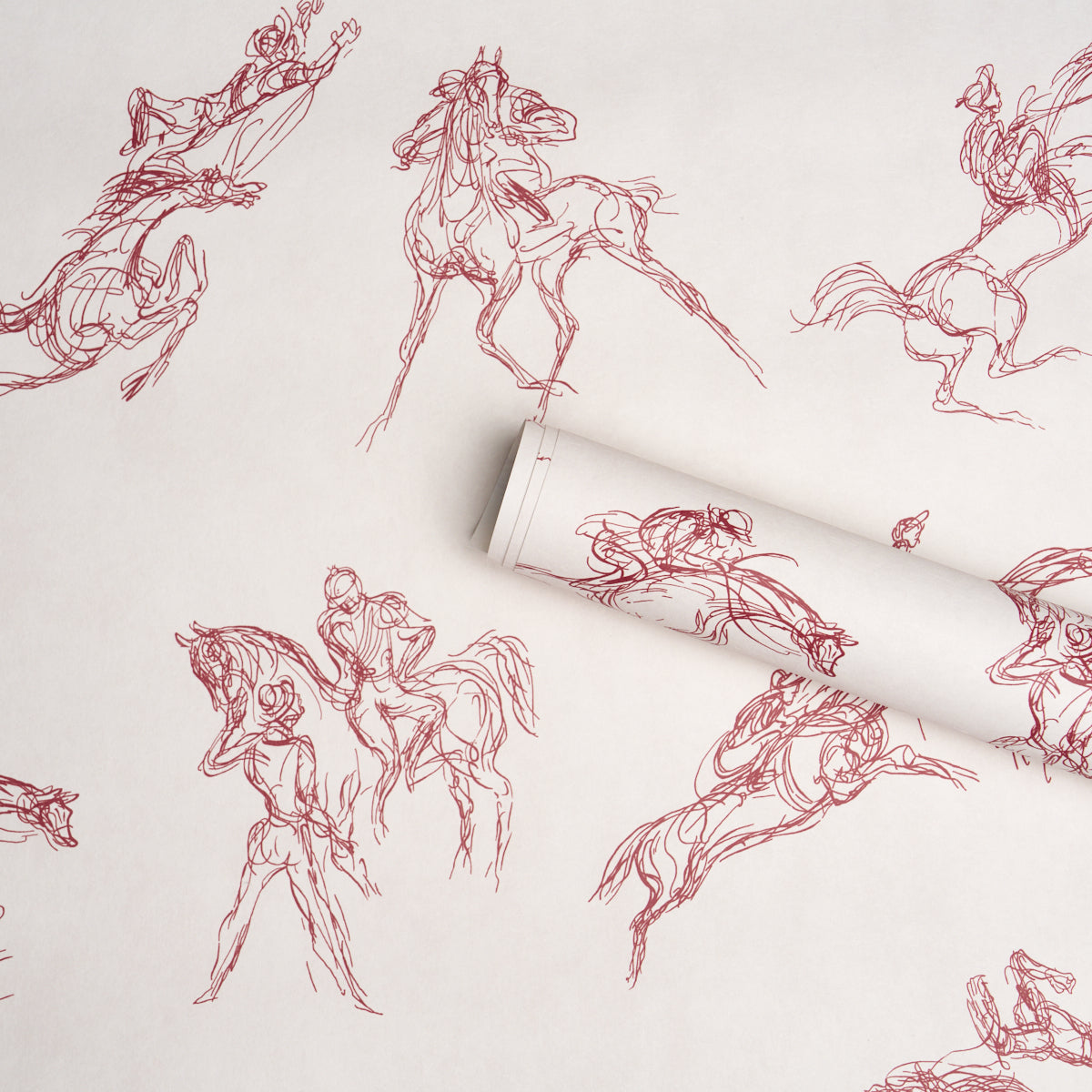 Purchase 5017391 | Tanbark, Dark Red - Schumacher Wallpaper