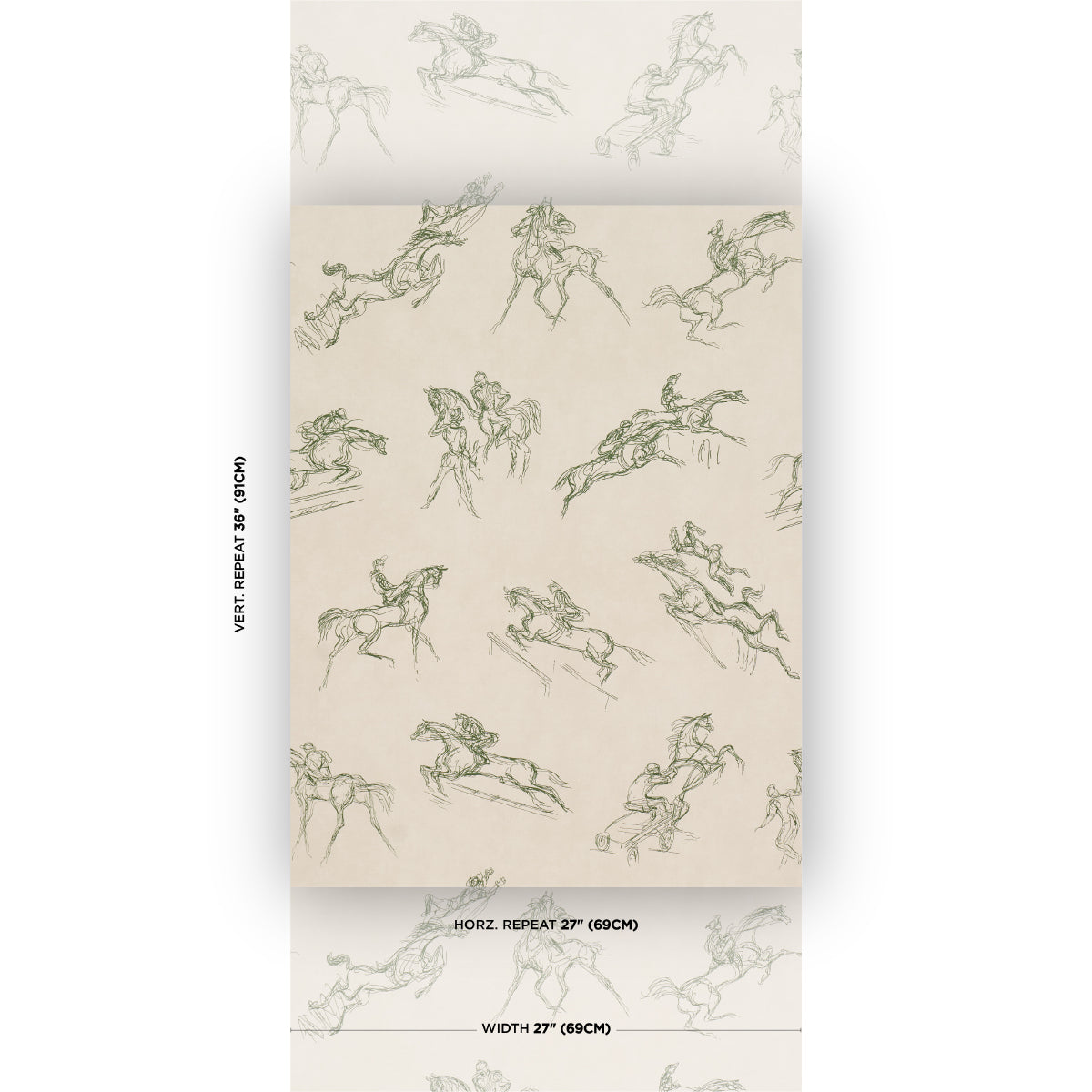Purchase 5017392 | Tanbark, Olive - Schumacher Wallpaper