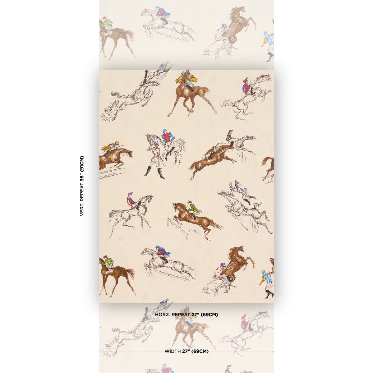 Purchase 5017400 | Tanbark Multi, Multi - Schumacher Wallpaper