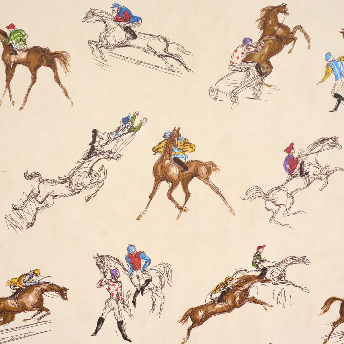 Purchase 5017400 | Tanbark Multi, Multi - Schumacher Wallpaper