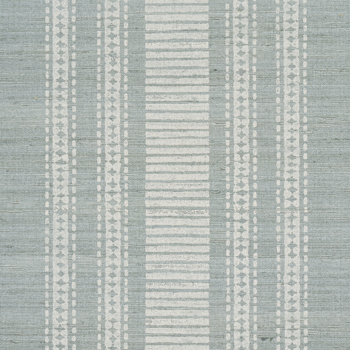 Purchase 5017452 | Cassia Silk Stripe Wallcovering, Sky - Schumacher Wallpaper