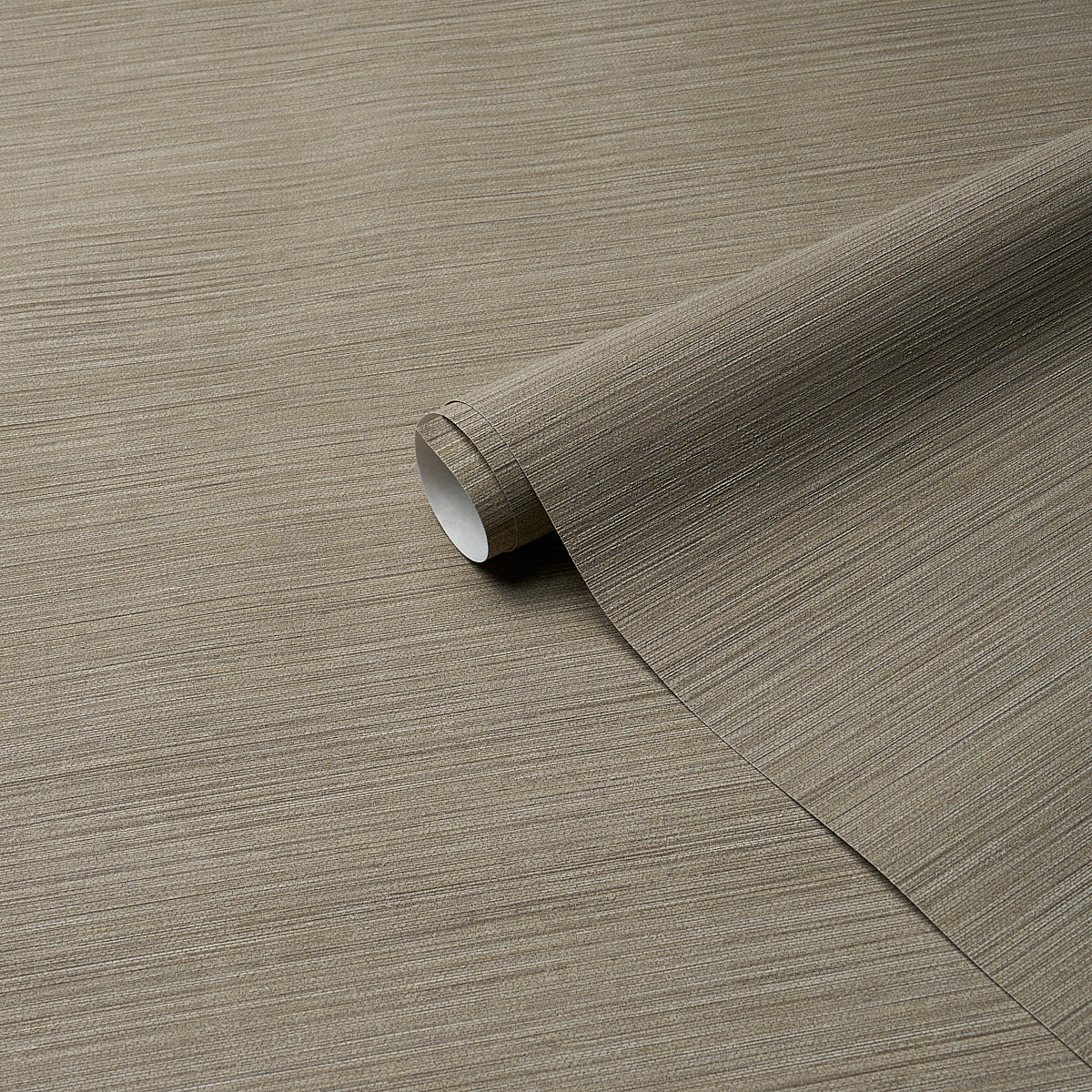 Purchase 5017483 | Abaca Fine Weave Vinyl, Taupe - Schumacher Wallpaper
