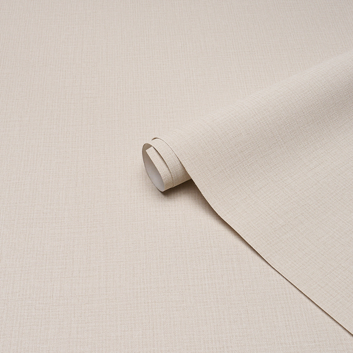 Purchase 5017520 | Campagne Linen Vinyl, Alabaster - Schumacher Wallpaper
