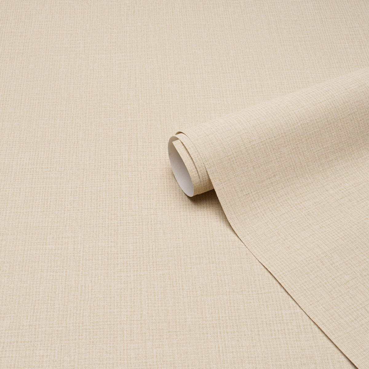 Purchase 5017522 | Campagne Linen Vinyl, Sand - Schumacher Wallpaper