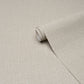 Purchase 5017523 | Campagne Linen Vinyl, Stone - Schumacher Wallpaper