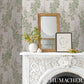 Purchase 5017530 | Lucia Wisteria, Sage - Schumacher Wallpaper