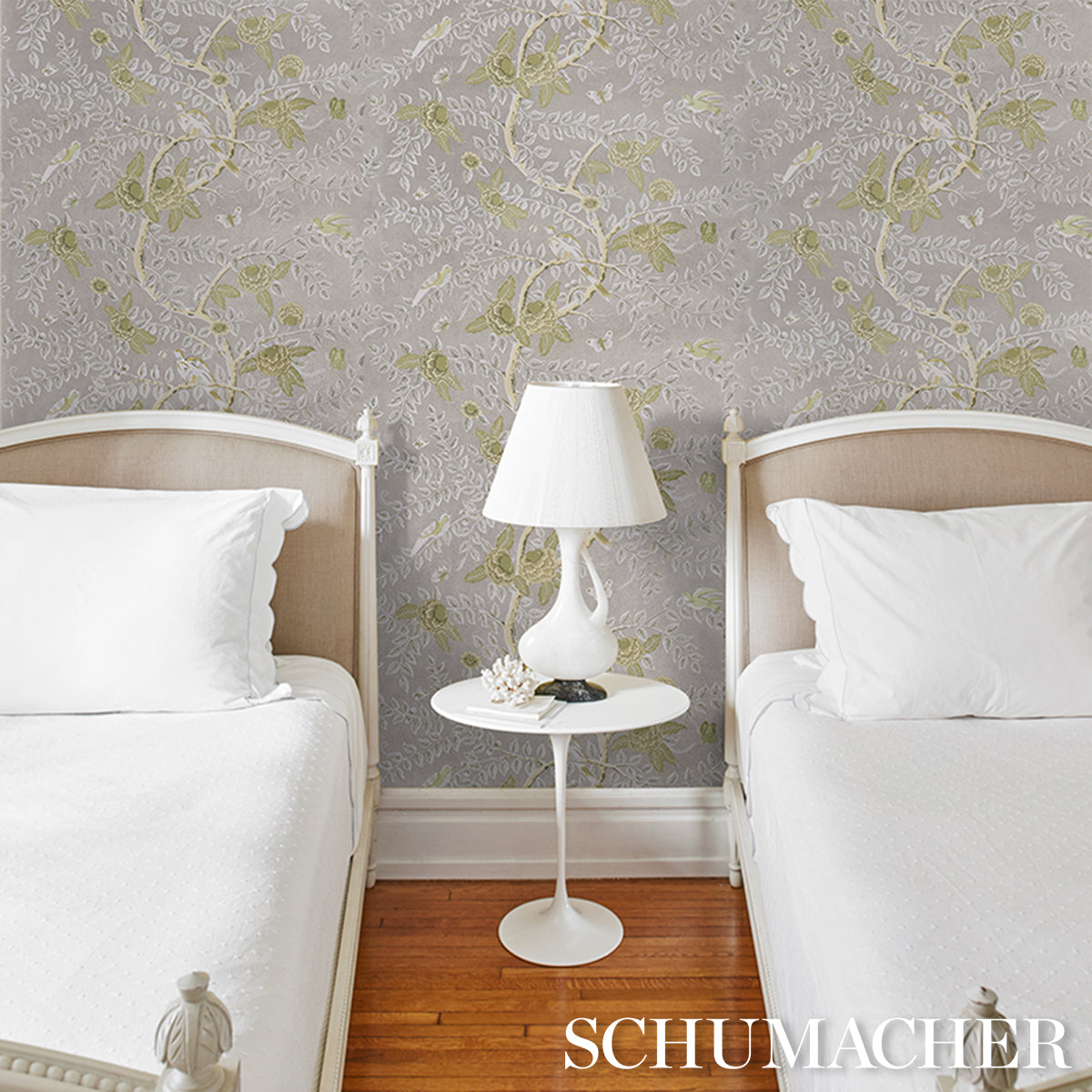 Purchase 5017542 | Tole Bird, Spring - Schumacher Wallpaper
