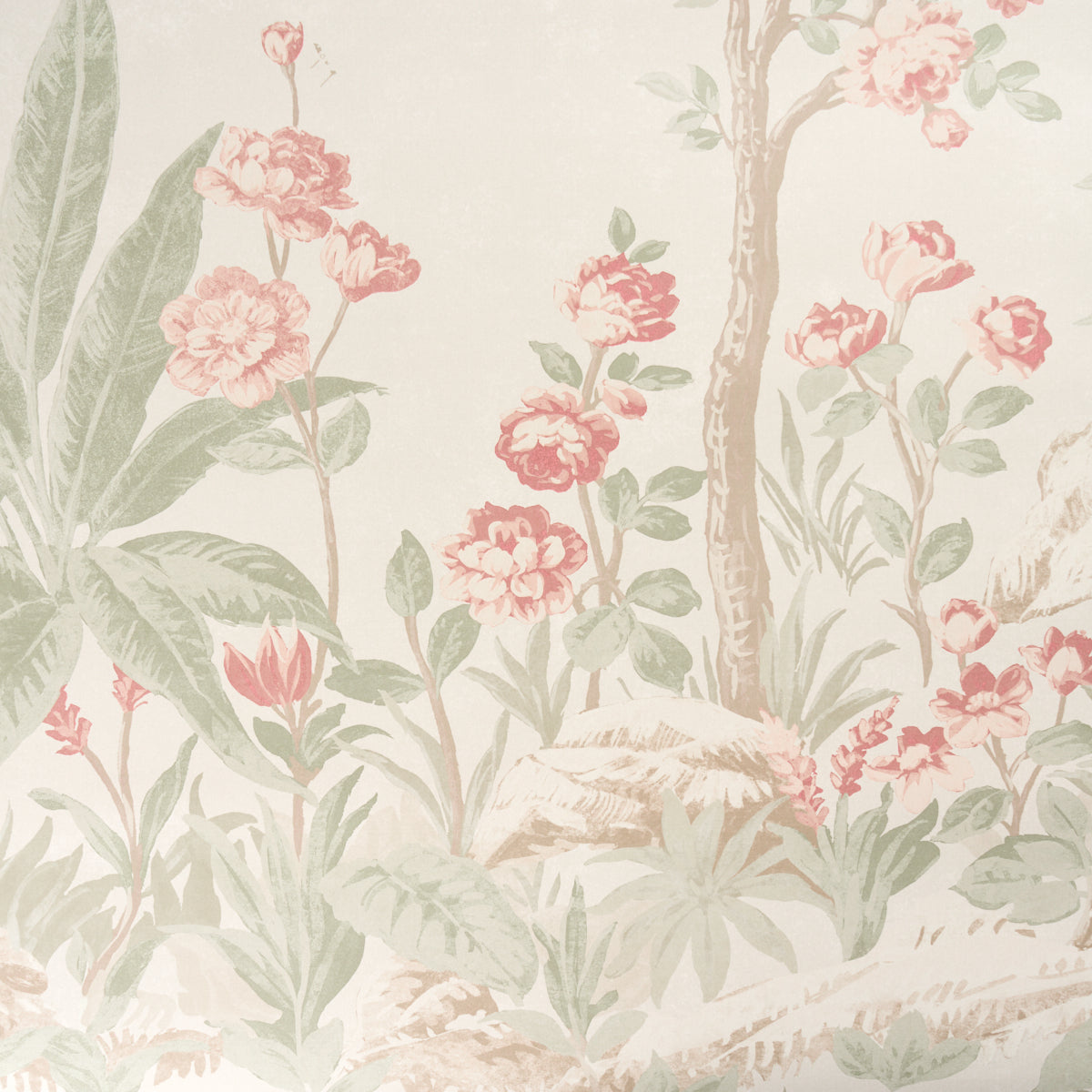 Purchase 5017550 | Charlotte'S Garden 2 Panel Set, Petal - Schumacher Wallpaper