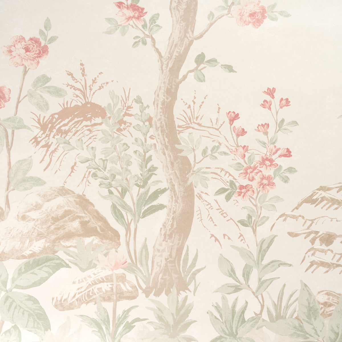 Purchase 5017550 | Charlotte'S Garden 2 Panel Set, Petal - Schumacher Wallpaper