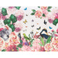 Purchase 5017560 | Flores Paradisi 4 Panel Set, Rose & Peony - Schumacher Wallpaper