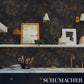 Purchase 5017571 | Nocturnum, Indigo & Ochre - Schumacher Wallpaper