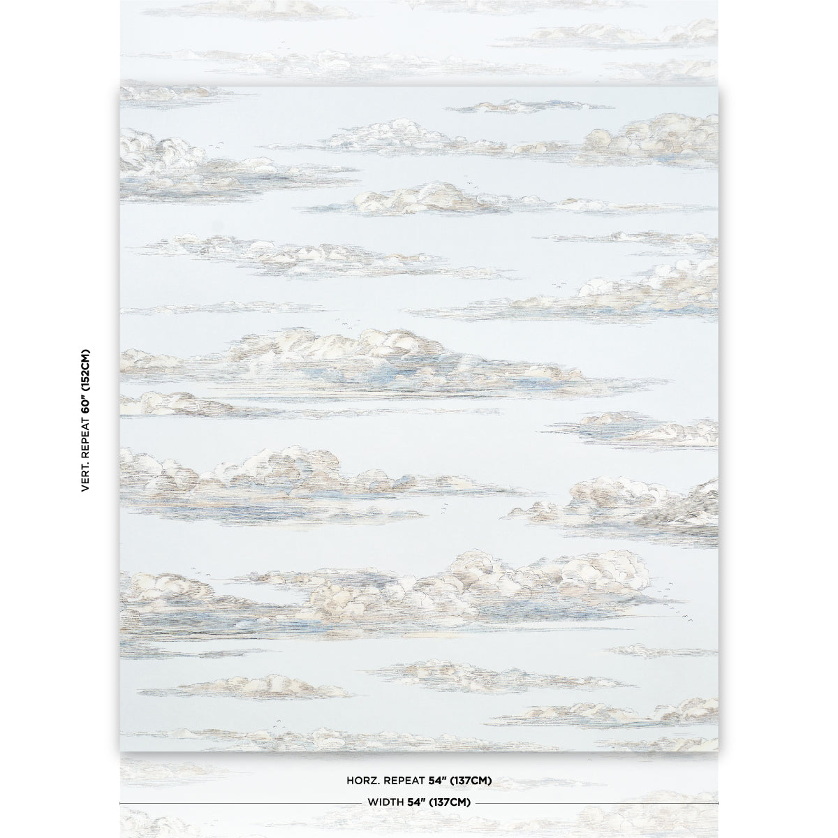 Purchase 5017581 | Mr. Darcy'S Clouds, Sky - Schumacher Wallpaper