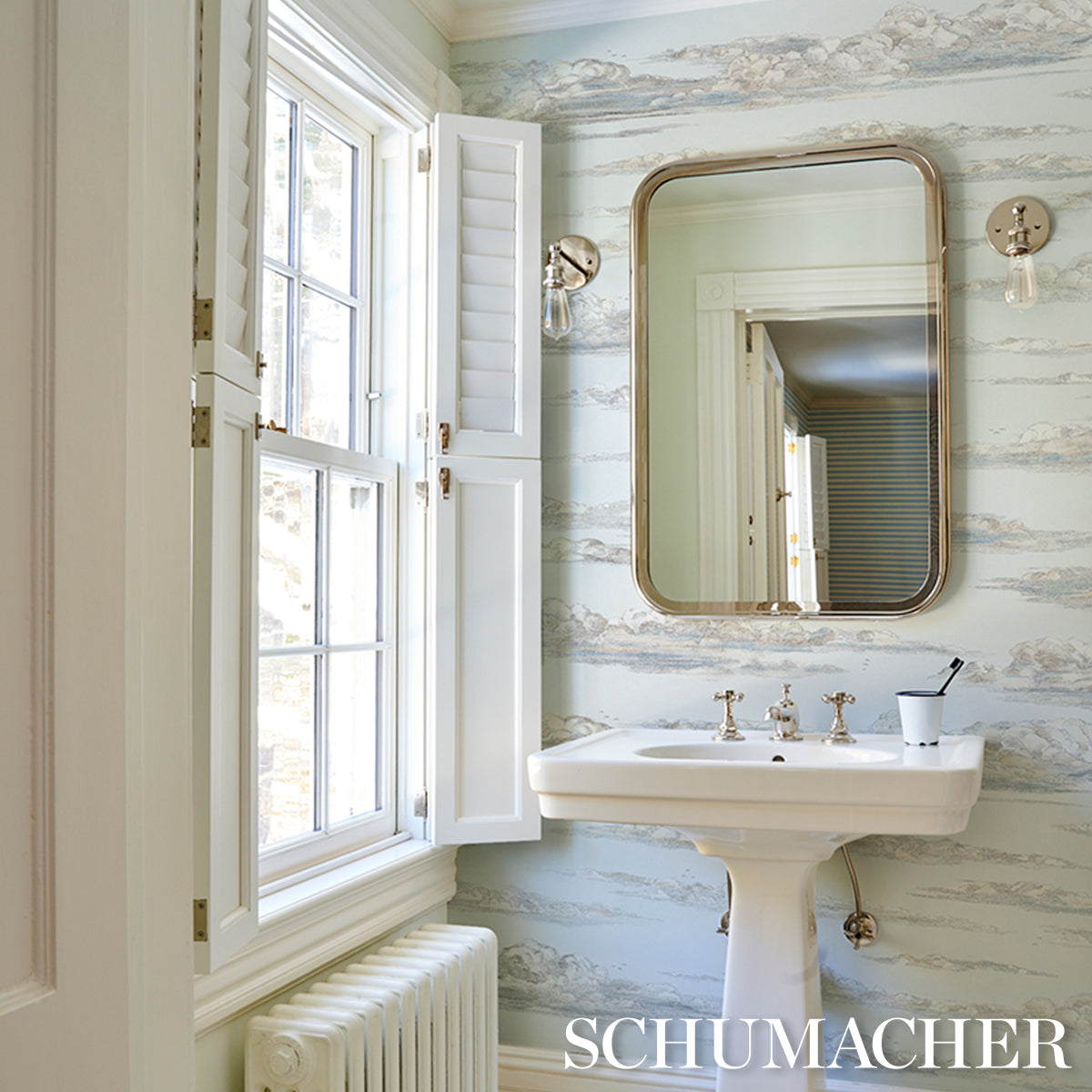 Purchase 5017581 | Mr. Darcy'S Clouds, Sky - Schumacher Wallpaper