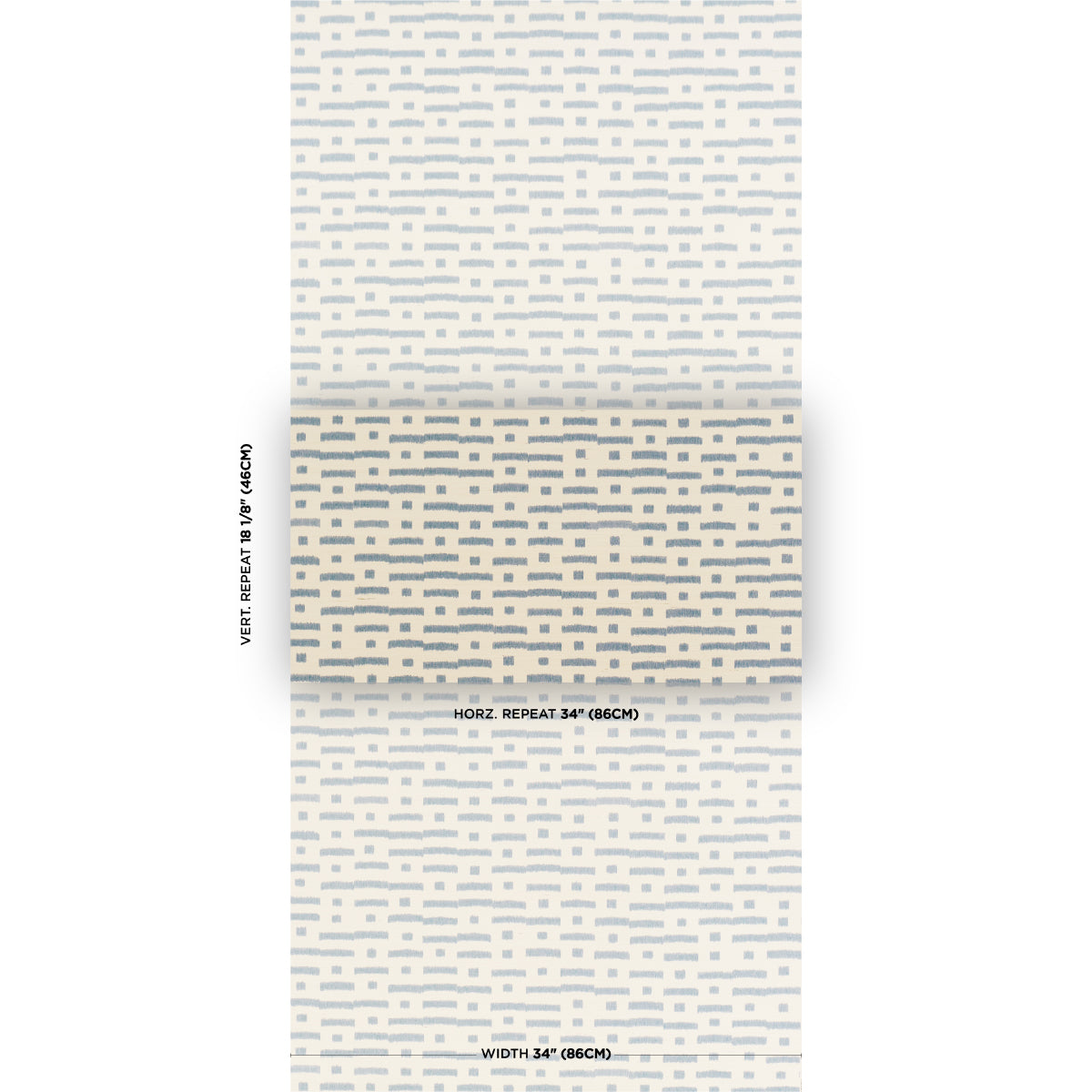 Purchase 5017590 | Abstract Ikat Sisal, Cadet - Schumacher Wallpaper