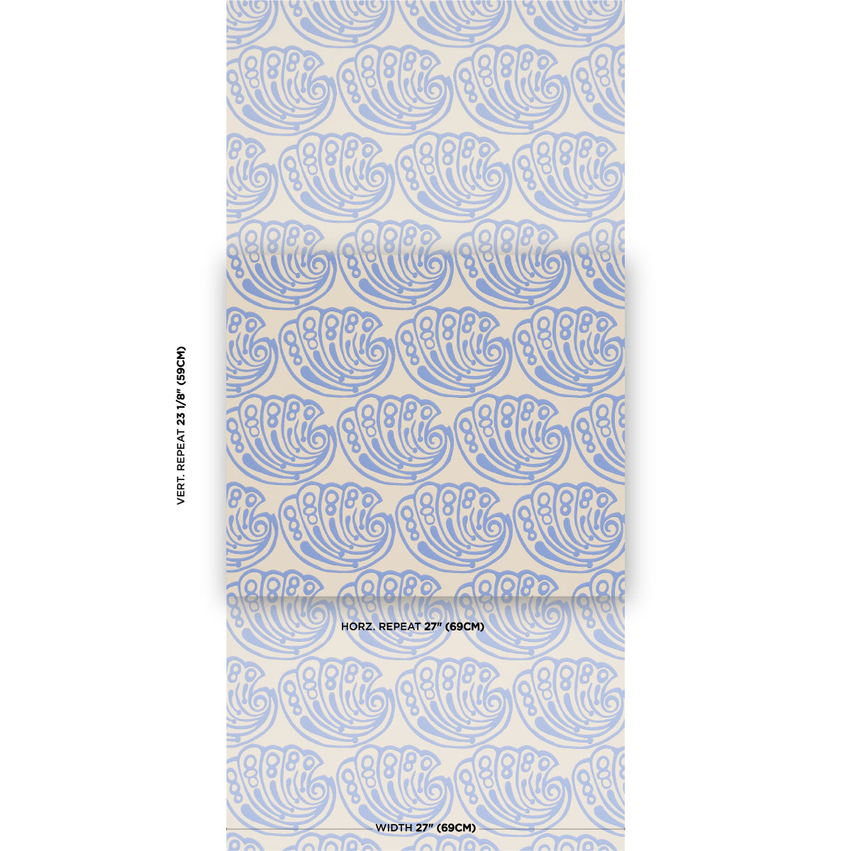 Purchase 5017610 | Ramsgate, French Blue - Schumacher Wallpaper