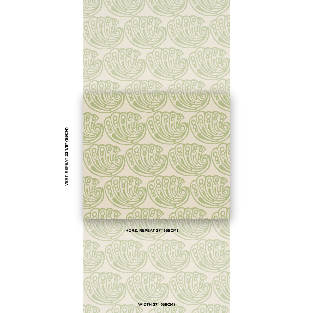 Purchase 5017611 | Ramsgate, Seaweed - Schumacher Wallpaper