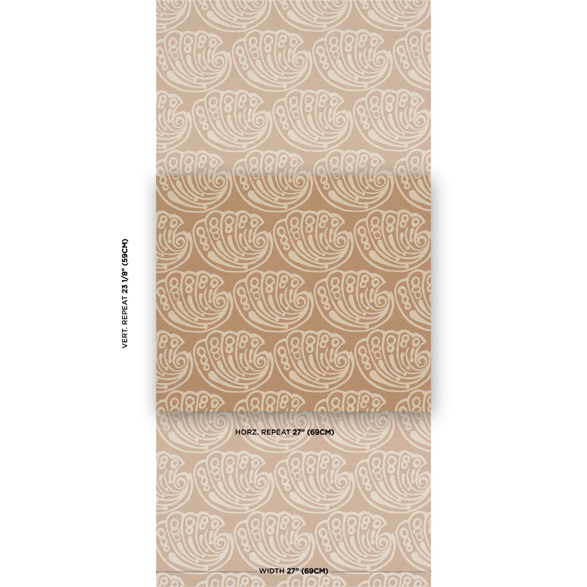 Purchase 5017612 | Ramsgate, Tan - Schumacher Wallpaper