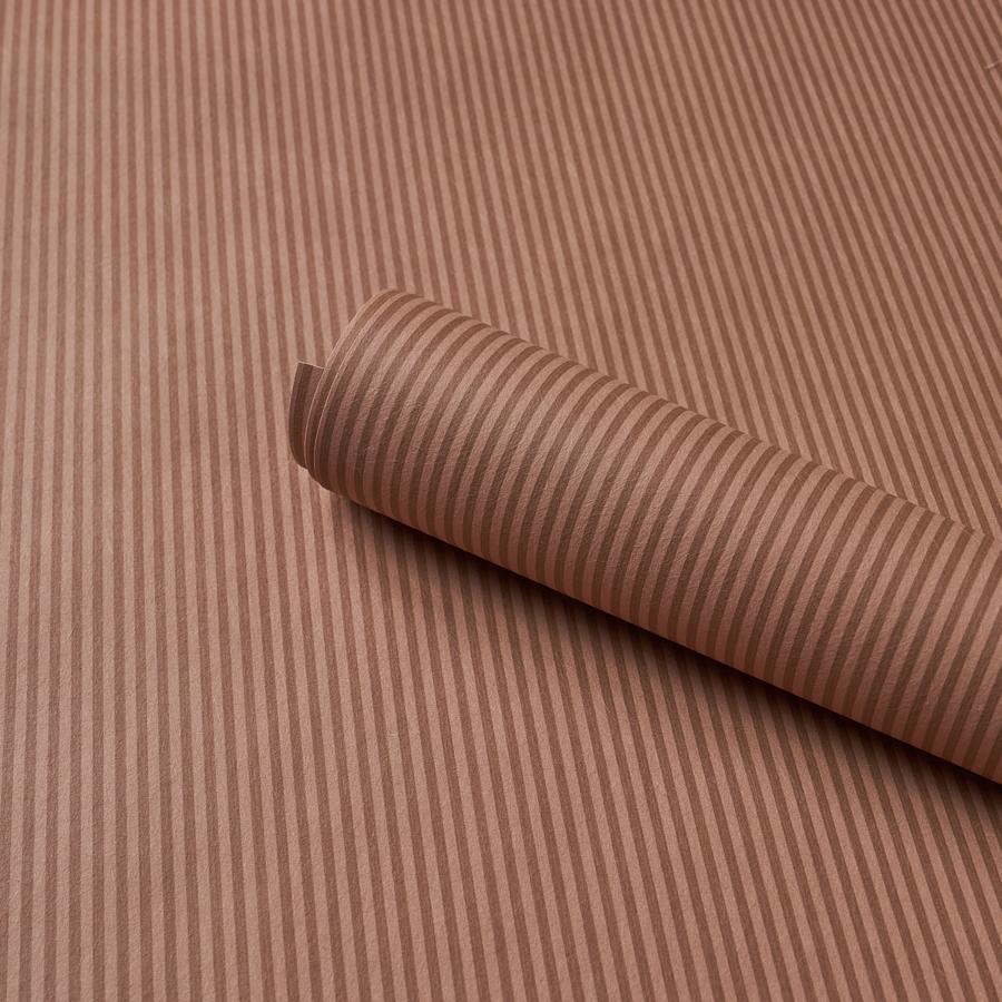 Purchase 5017633 | Edwin Stripe Narrow, Terracotta - Schumacher Wallpaper