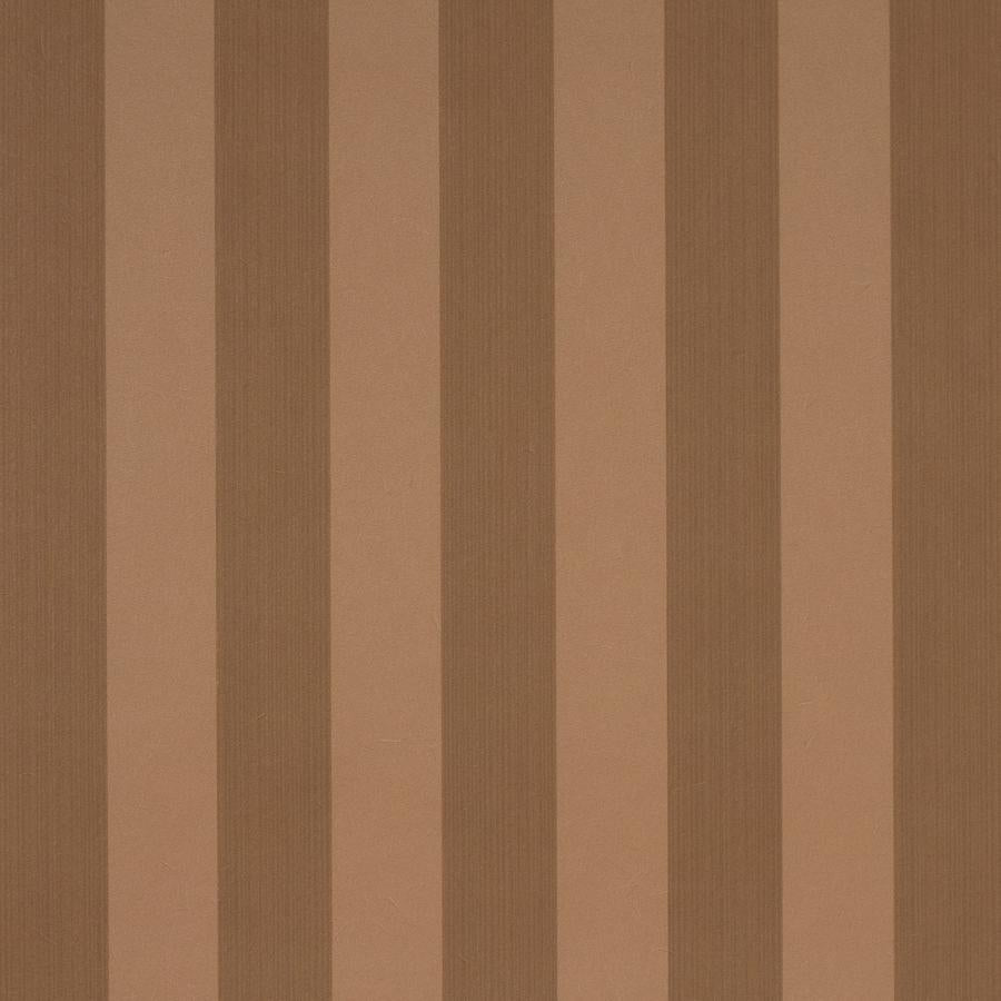 Sample - 5017641 | Edwin Stripe Medium, Terracotta - Schumacher Wallpaper