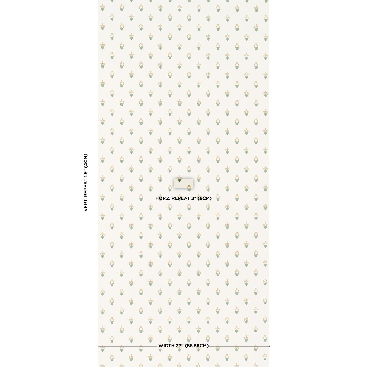 Purchase 5017660 | Moira Hand Print, Marigold - Schumacher Wallpaper