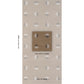 Purchase 5017702 | Ando Hand Blocked Sisal, Ivory & Charcoal On Natural - Schumacher Wallpaper
