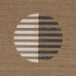 Purchase 5017702 | Ando Hand Blocked Sisal, Ivory & Charcoal On Natural - Schumacher Wallpaper