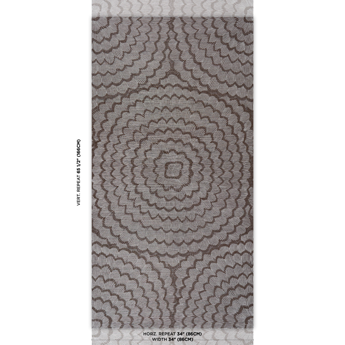Purchase 5017710 | Feather Bloom Sisal, Haze - Schumacher Wallpaper