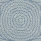 Purchase 5017711 | Feather Bloom Sisal, Cornflower - Schumacher Wallpaper
