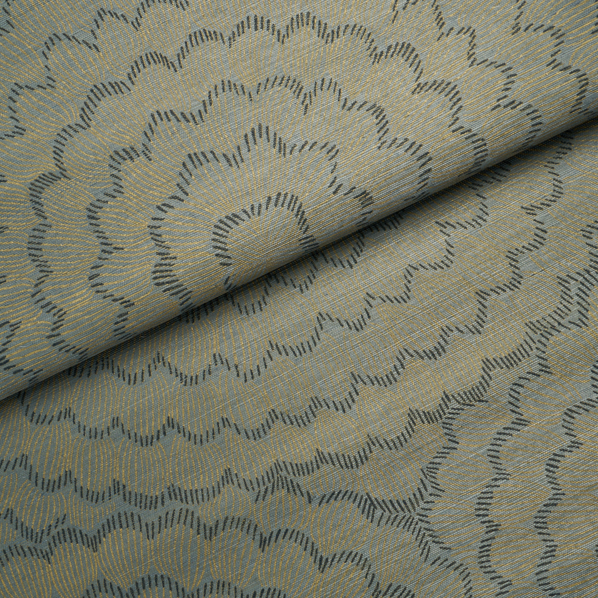 Purchase 5017712 | Feather Bloom Sisal, Nile - Schumacher Wallpaper