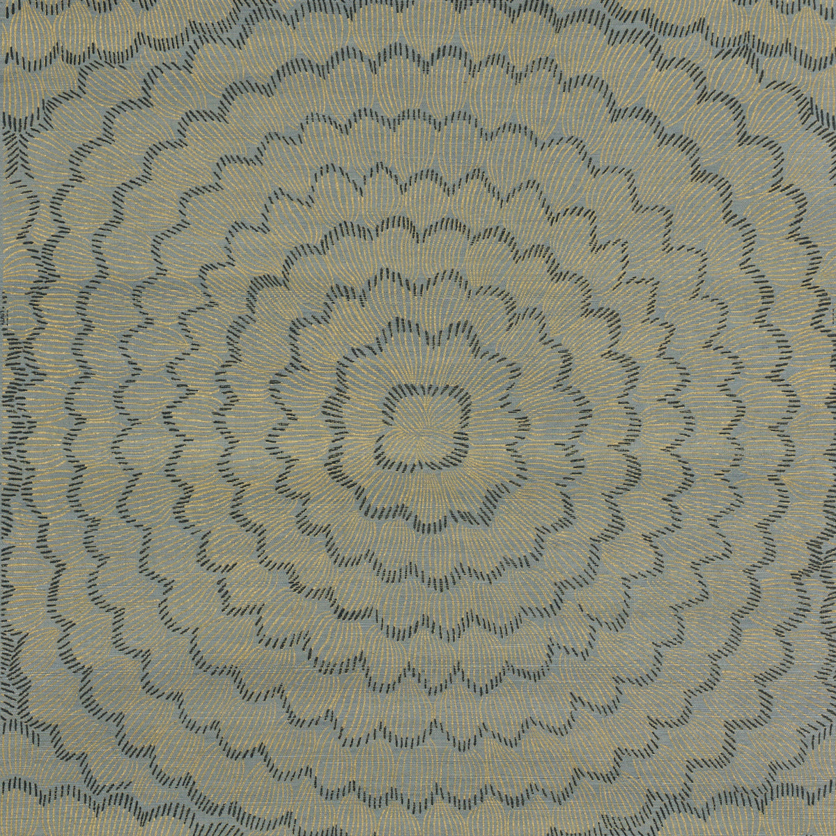 Purchase 5017712 | Feather Bloom Sisal, Nile - Schumacher Wallpaper